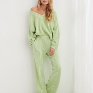 Aerie Skater wide leg pants